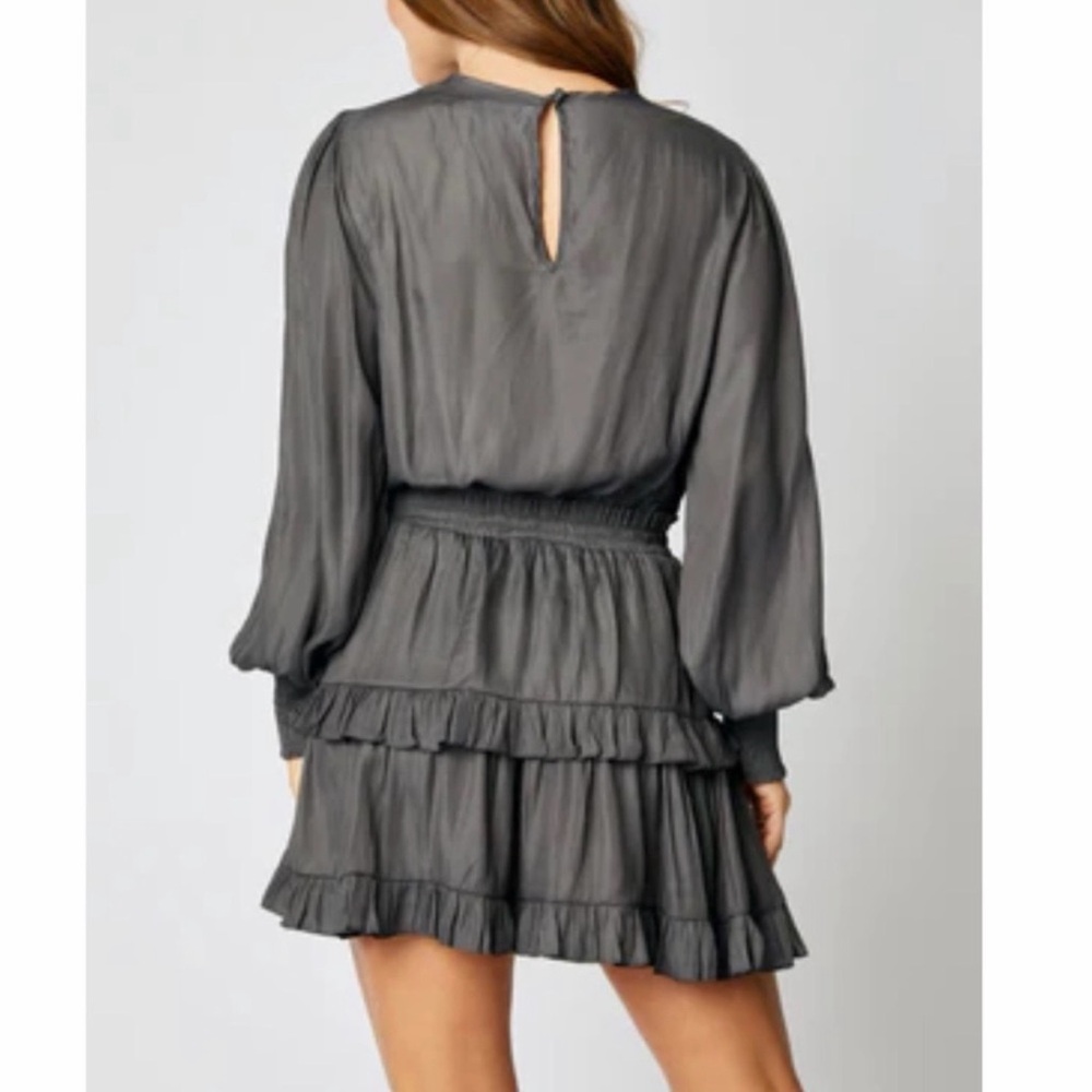 Modern Citizen Tiered Ruffle Mini Dress - Picture 2 of 7